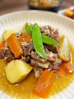 砂糖不使用 塩麹と甘酒の肉じゃが-レシピのメイン写真