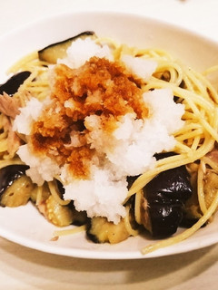 簡単揚ナスの和風パスタ-レシピのメイン写真