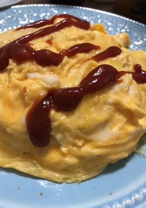 バターライスで☆ ふわとろオムライス-レシピのメイン写真