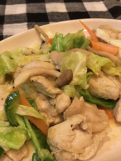 鶏胸肉と野菜のカレーマヨ炒め-レシピのメイン写真