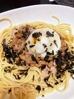 納豆パスタ-レシピのメイン写真