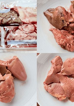 60℃ 鶏レバーの変色は防げる？比較-レシピのメイン写真