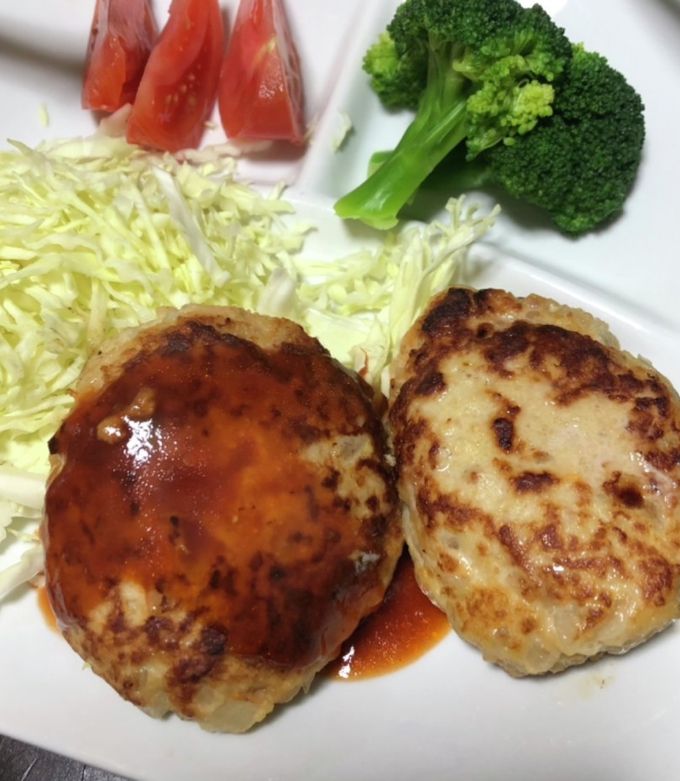 片付け楽ちん☆子供にふわふわハンバーグ-レシピのメイン写真