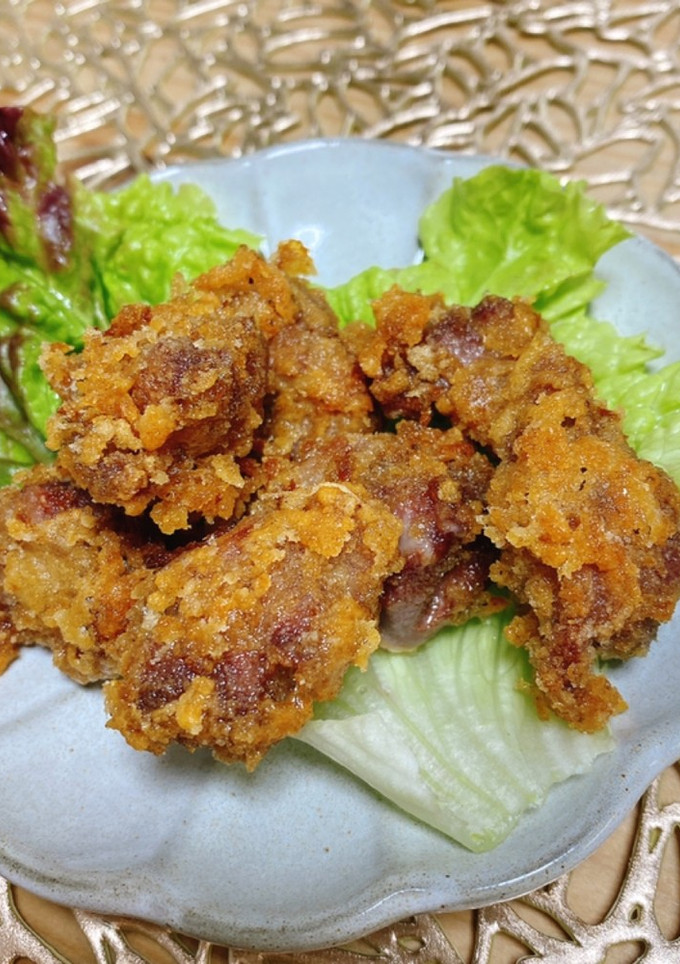 簡単 宅飲みおすすめ 砂ずりの唐揚げ-レシピのメイン写真