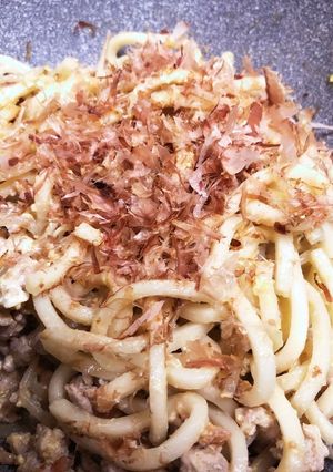 手抜き卵焼うどん-レシピのメイン写真