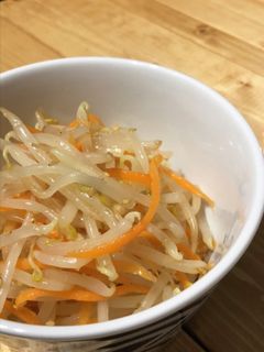シャキシャキもやしと人参のナムル-レシピのメイン写真