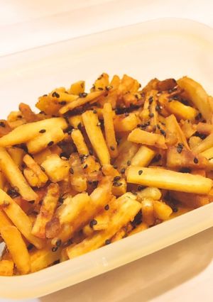 さつま芋のバター金平-レシピのメイン写真