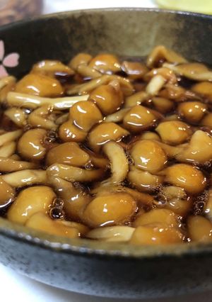ご飯が進む、カンタンなめこ酢-レシピのメイン写真