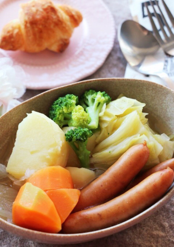 野菜たっぷり我が家のバターポトフ-レシピのメイン写真