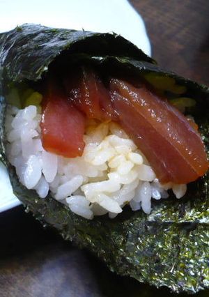 ひと工夫で美味しくなる　マグロ手巻き寿司-レシピのメイン写真