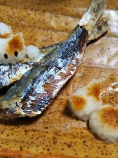 大根おろしアート ☆ ねこ-レシピのメイン写真