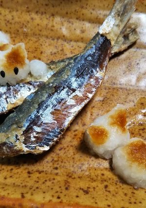 大根おろしアート ☆ ねこ-レシピのメイン写真