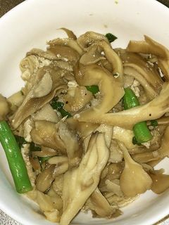 油揚げと舞茸の大葉バター醤油炒め-レシピのメイン写真