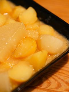 大根とじゃがいもの味噌煮-レシピのメイン写真