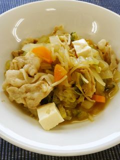 新発田市給食レシピ☆すき焼風煮-レシピのメイン写真
