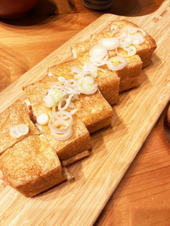 栃尾揚げの味噌マヨサンド!-レシピのメイン写真