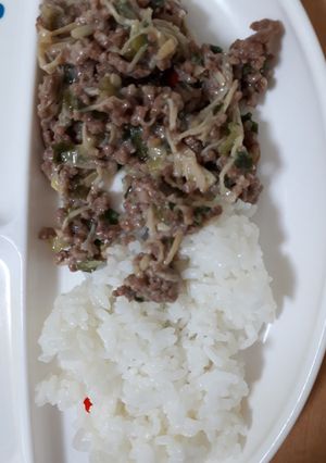 肉みそ炒め-レシピのメイン写真