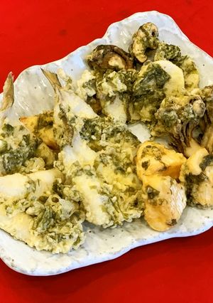 白身魚と野菜の生海苔衣天ぷら-レシピのメイン写真