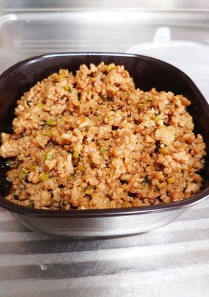 肉味噌作ってみました-レシピのメイン写真