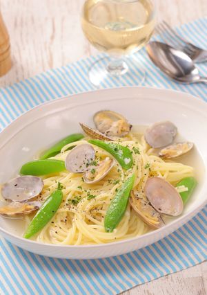 ペッパー香る！あさりのスープパスタ-レシピのメイン写真