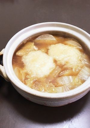 醤油ラーメンスープで中華風の雑煮-レシピのメイン写真