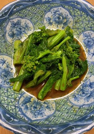 簡単♩菜花のカラシ和え-レシピのメイン写真