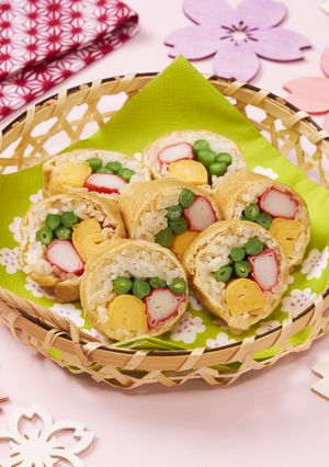 お花見弁当に！ロールいなり-レシピのメイン写真