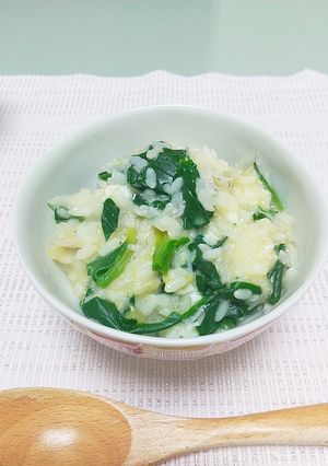 うどんスープの素で簡単おじや♪おかゆも◎-レシピのメイン写真