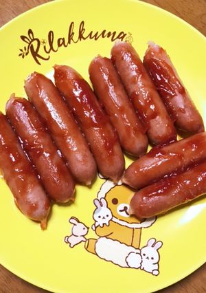 ケチャップウインナー-レシピのメイン写真