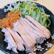 材料3つ!!鳥もも肉の蒸し鶏(自分メモ)
