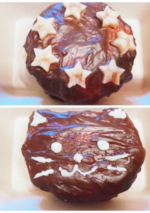 バレンタインも！簡単生チョコバナナケーキ-レシピのメイン写真