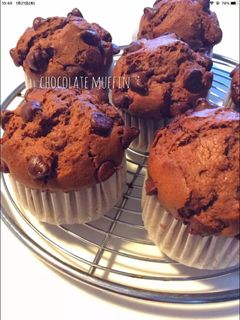 生クリでチョコマフィン *バター不使用*-レシピのメイン写真