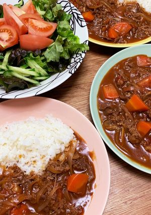 乳小麦ルーなしグルテンフリーハヤシライス-レシピのメイン写真