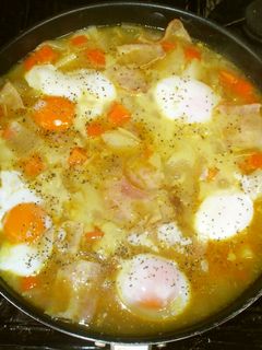 ビタミン温玉カレースープ♪簡単漢方食養生-レシピのメイン写真