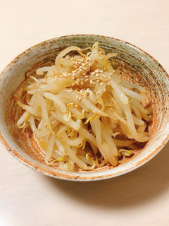 レンジで簡単!もやしのやみつきナムル-レシピのメイン写真