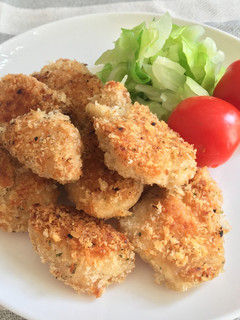 お財布おたすけレシピ♪簡単一口チキンカツ-レシピのメイン写真