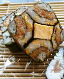 鬼滅の刃　煉獄杏寿郎のオム風飾り巻きずし