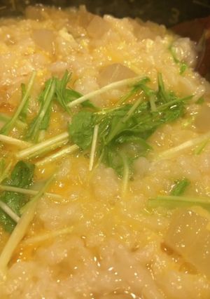 大根のたまご粥-レシピのメイン写真