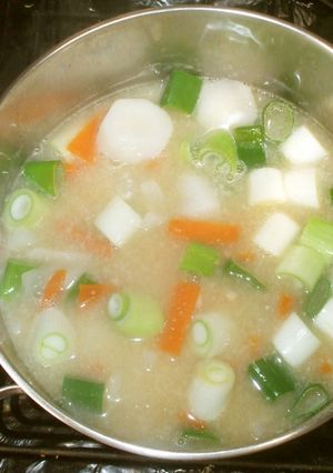 ミネラル里芋粕汁♪簡単東洋医学漢方食養生-レシピのメイン写真