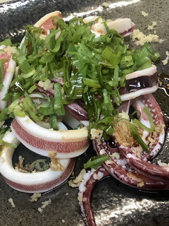 あっさりと茹でイカを生姜醤油で。-レシピのメイン写真
