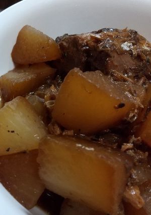 簡単、しみしみ味噌さば大根-レシピのメイン写真