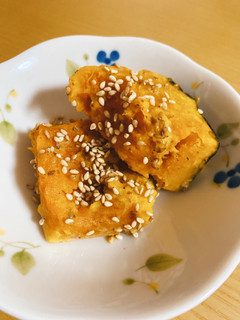 かぼちゃのごまだれ和え-レシピのメイン写真