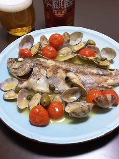 和食の調理技術で絶品!アクアパッツァ-レシピのメイン写真