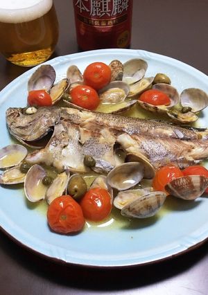 和食の調理技術で絶品！アクアパッツァ-レシピのメイン写真
