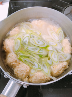お豆腐で。ふんわり鶏団子♪-レシピのメイン写真
