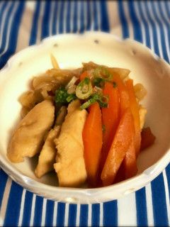 鶏ささみと野菜の煮物-レシピのメイン写真