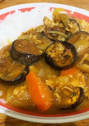 ナスたっぷりカレー-レシピのメイン写真