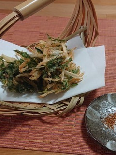 春の七草のかき揚げ-レシピのメイン写真
