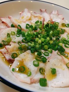 簡単もう一品♪タコのカルパッチョ-レシピのメイン写真