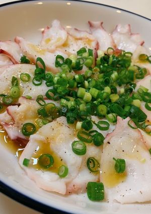 簡単もう一品♪タコのカルパッチョ-レシピのメイン写真